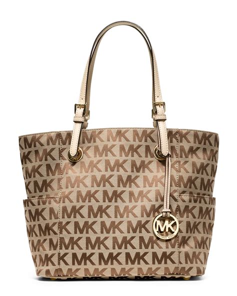 michael kors signature logo handbags|Michael Kors logo print handbags.